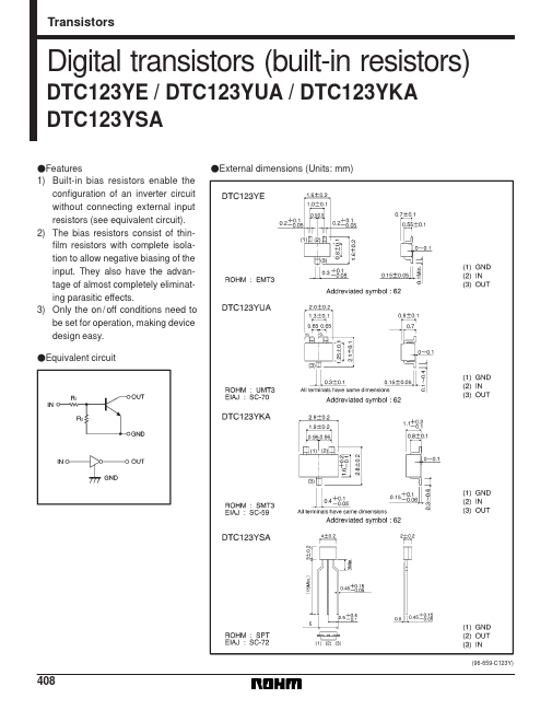 DTC123YSA