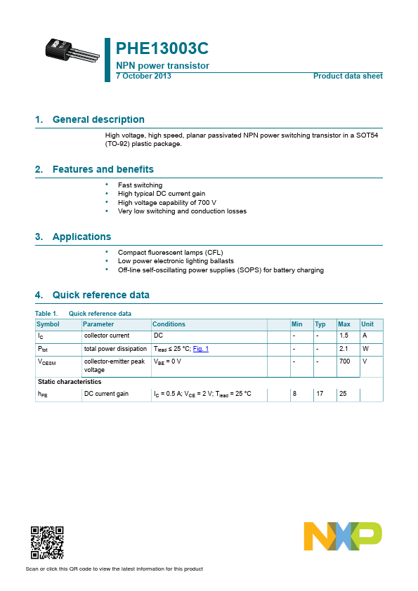 PHE13003C