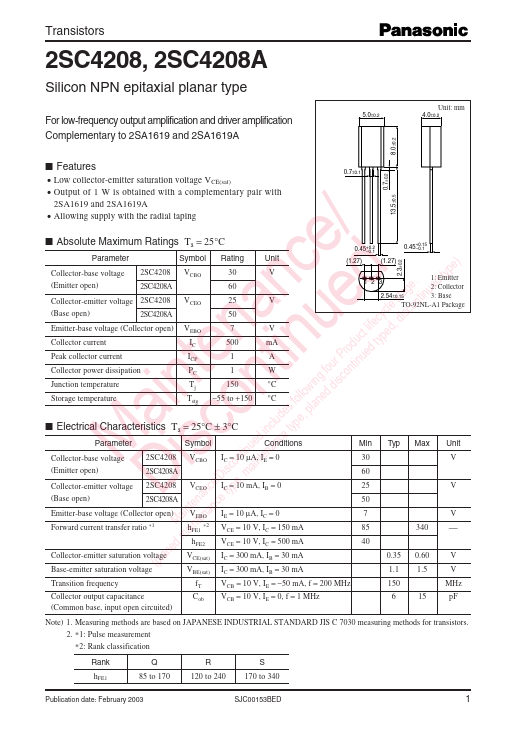 2SC4208A