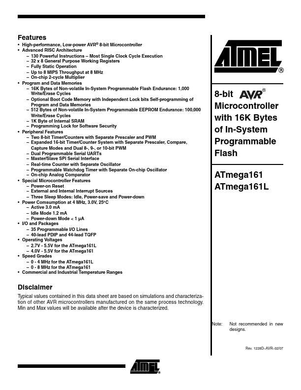 ATMEGA161L