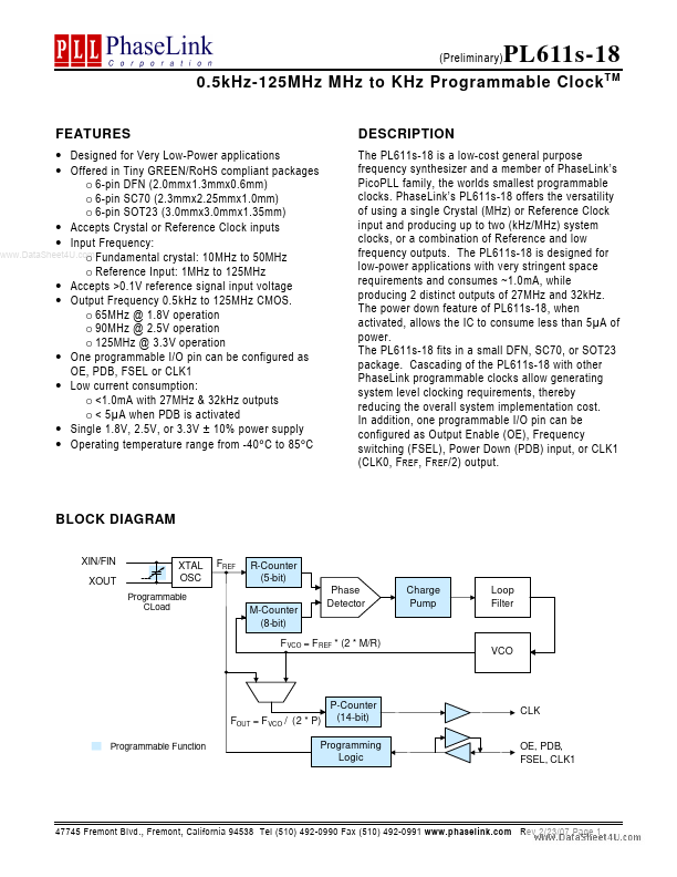 PL611S-18