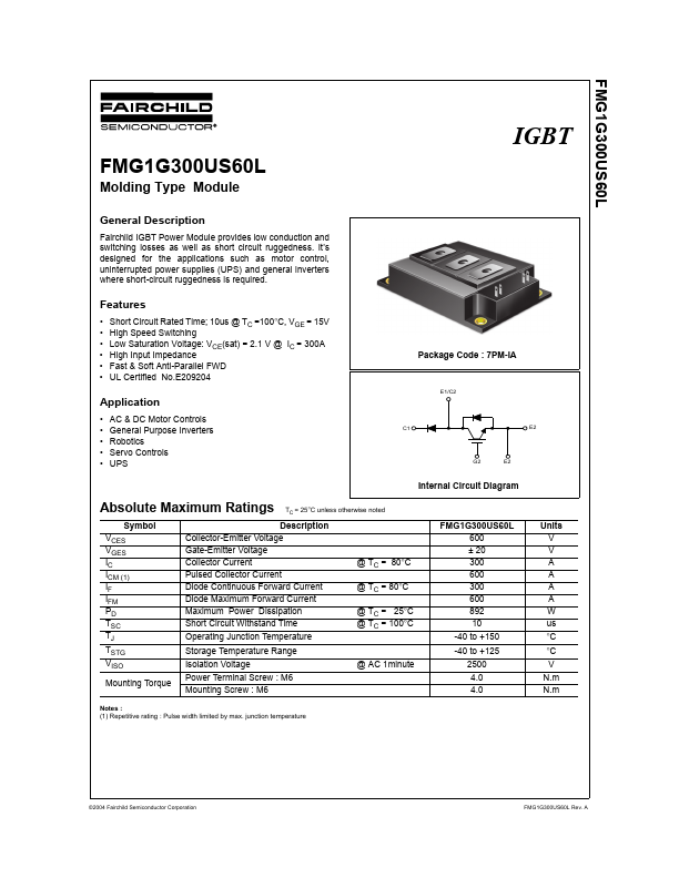 FMG1G300US60L