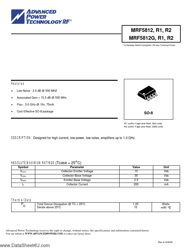 MRF5812G