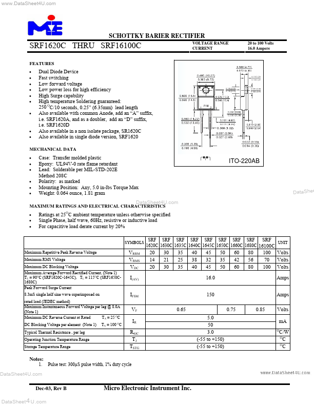 SRF1640C