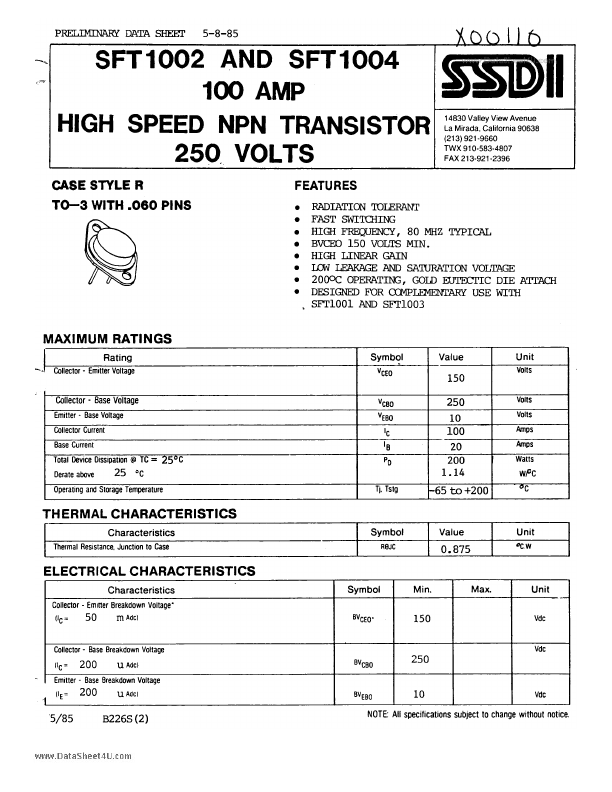 SFT1002