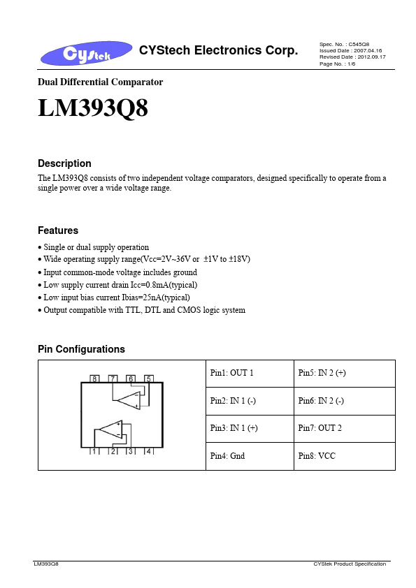 LM393Q8