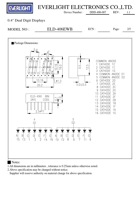 ELD-406EWB