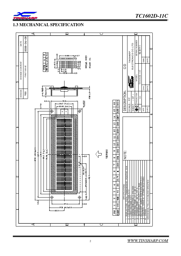 TC1602D-11C