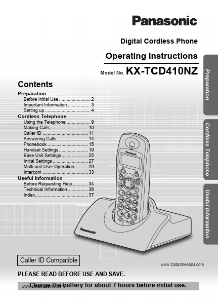 KX-TCD410NZ