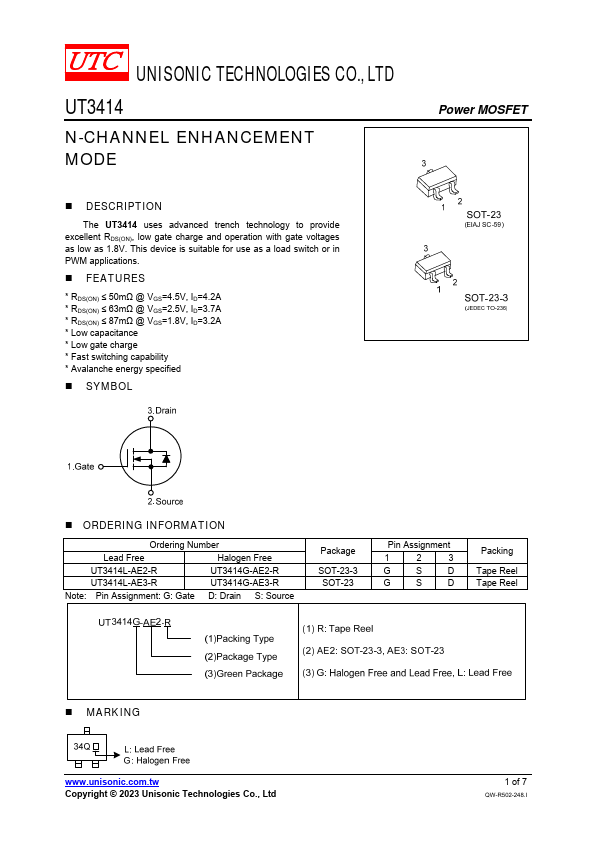 UT3414