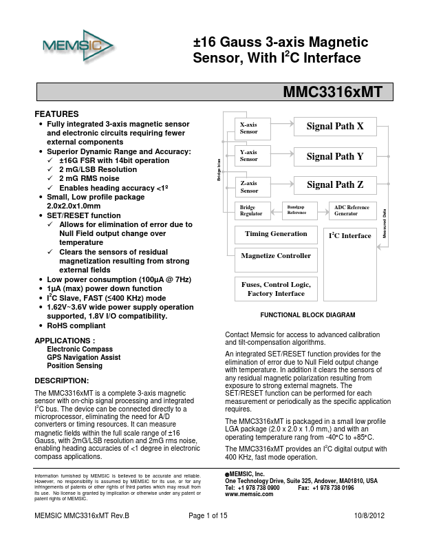 MMC33165MT