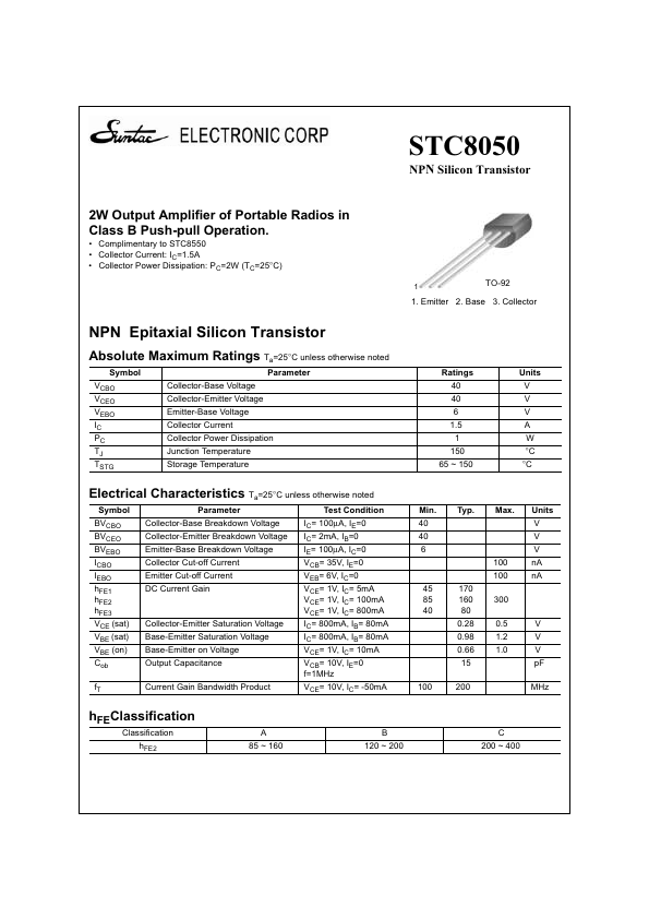 STC8050