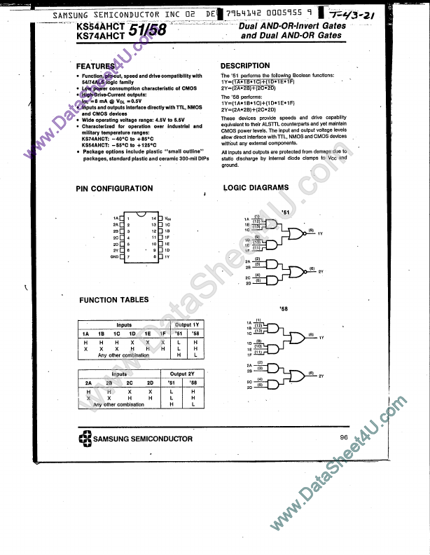 KS74AHCT51