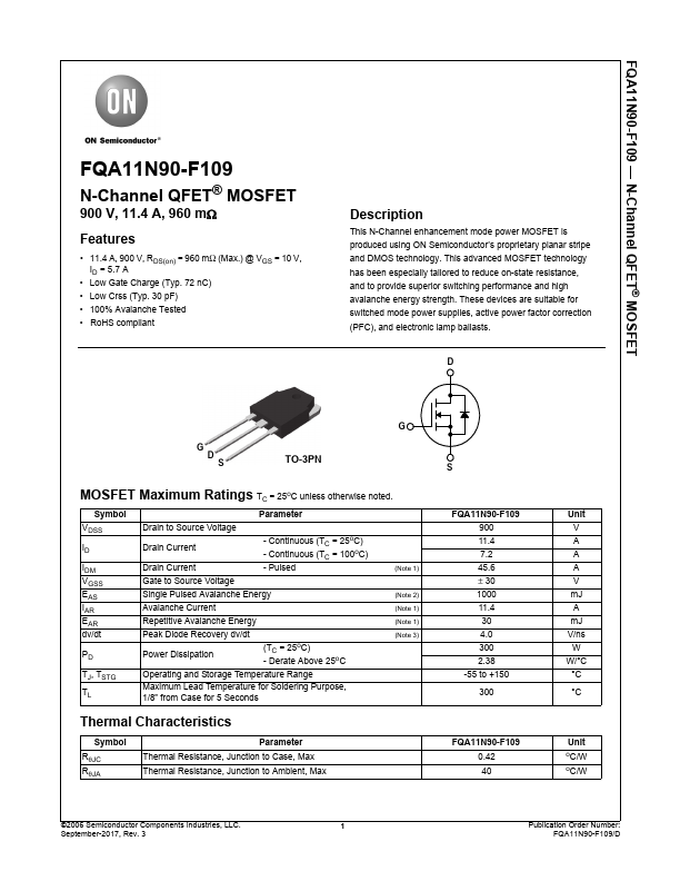 FQA11N90-F109