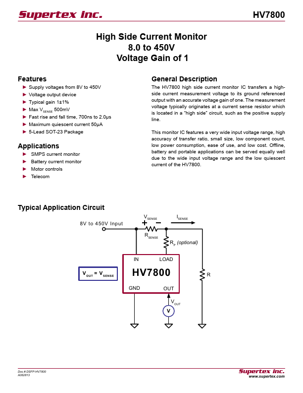 HV7800