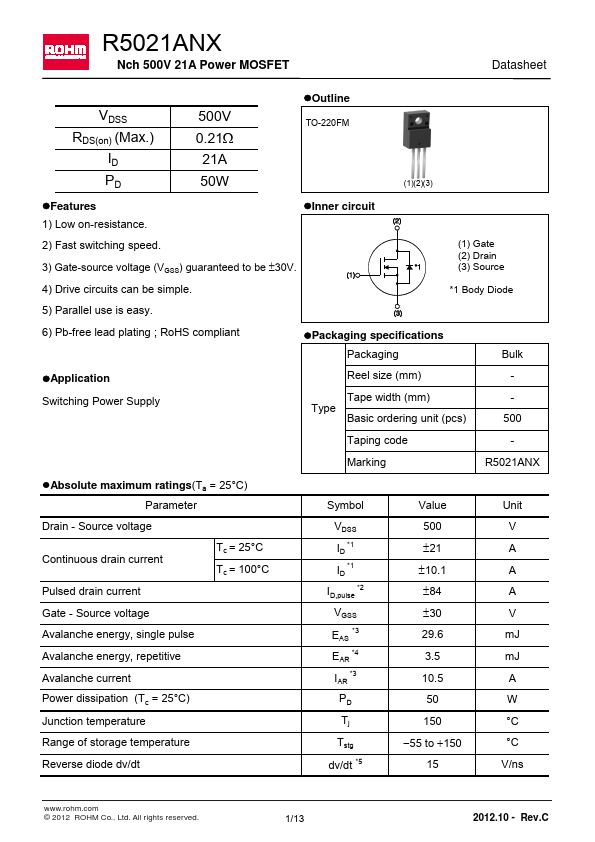 R5021ANX