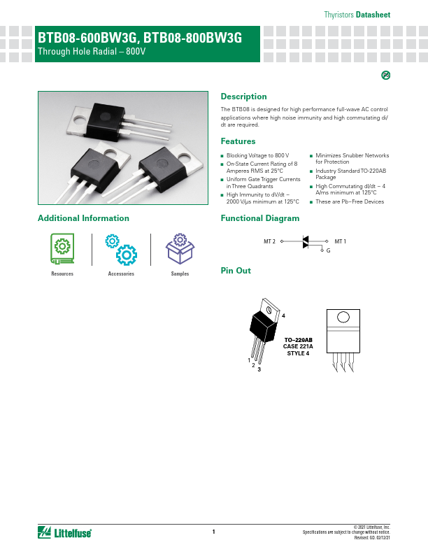 BTB08-800BW3G