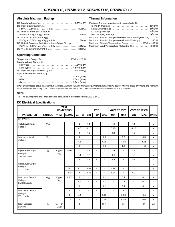 CD54HCT112