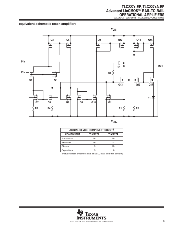 TLC2274A-EP