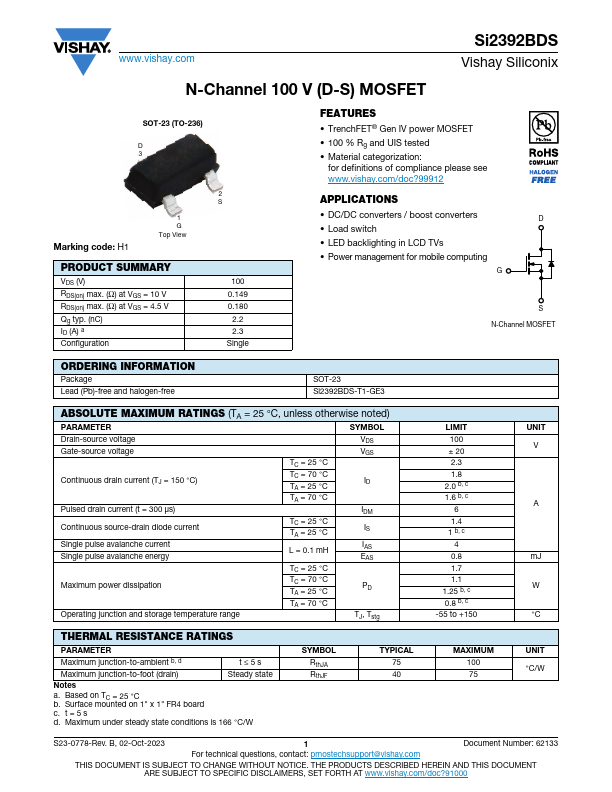 Si2392BDS