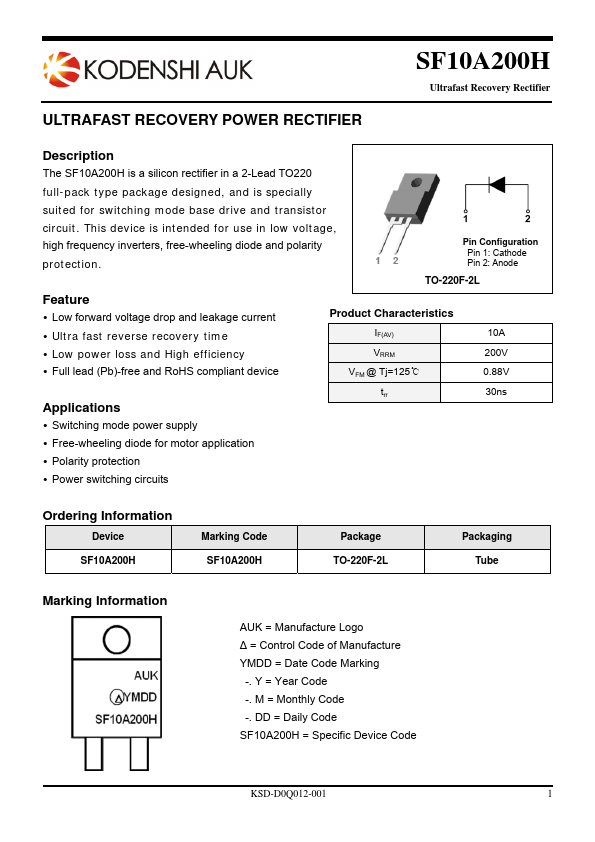 SF10A200H