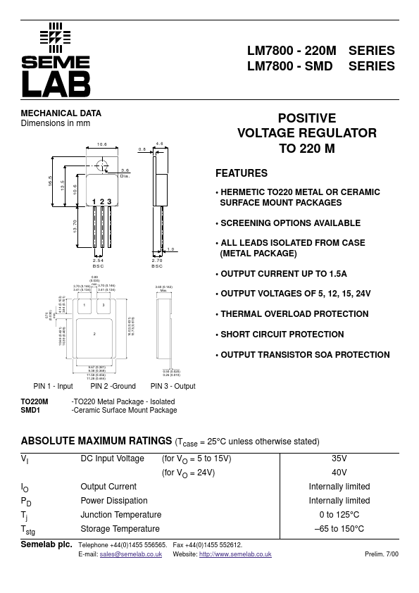 LM7800-220M