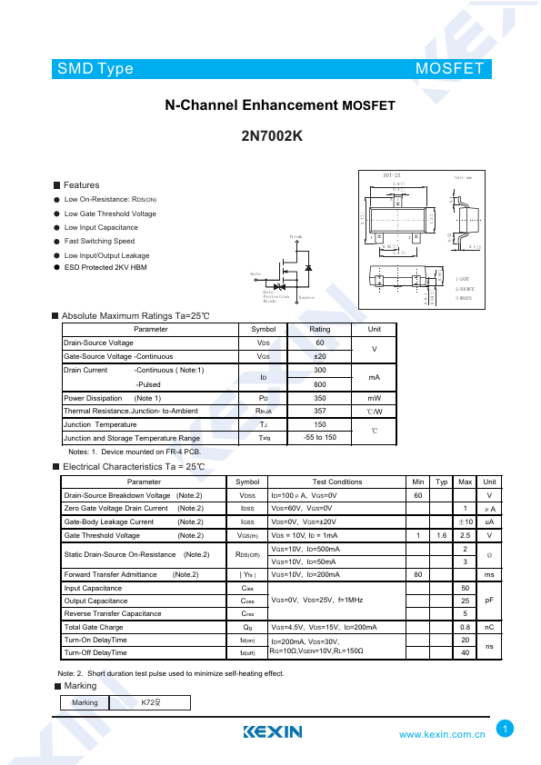 2N7002K