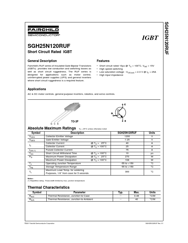 SGH25N120RUF