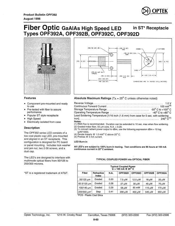 OPF392A