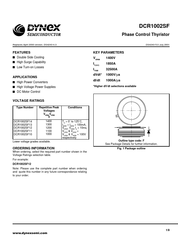 DCR1002SF