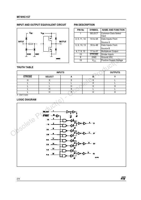 M74HC157