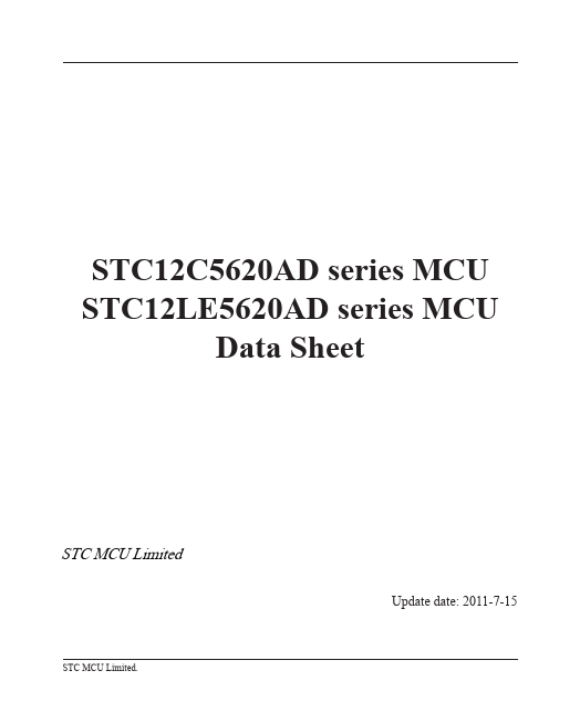 STC12C5612AD