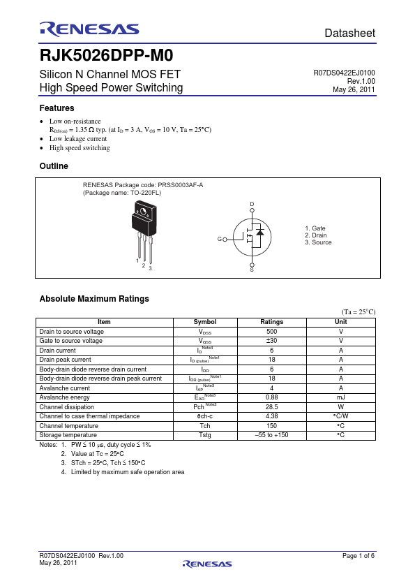 RJK5026DPP-M0