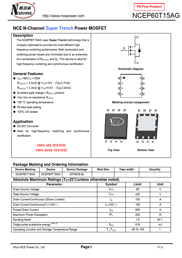 NCEP60T15AG