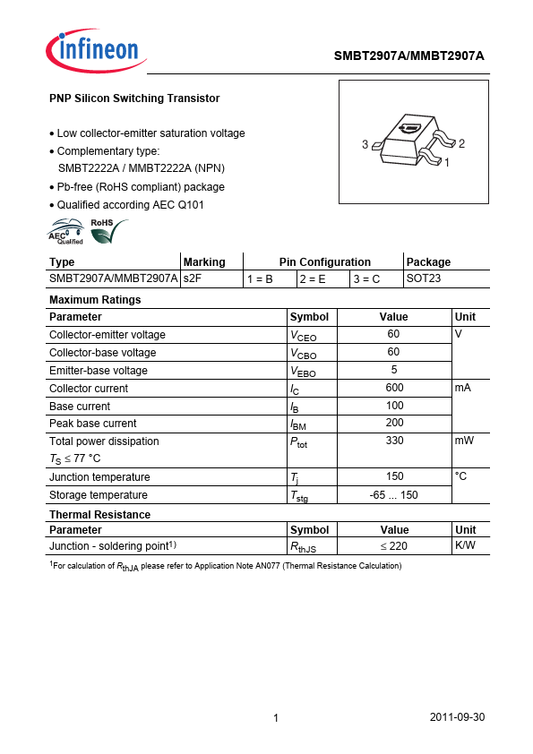 SMBT2907A