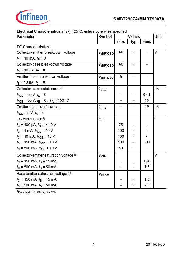 SMBT2907A