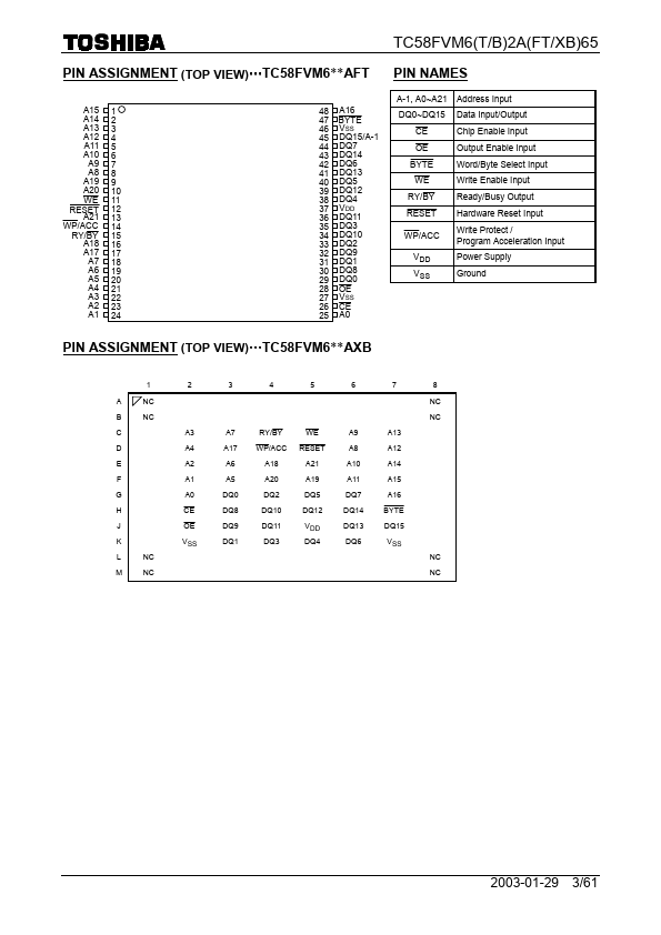 TC58FVM6B2AXB65