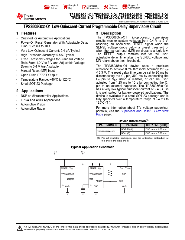 TPS3808G12-Q1