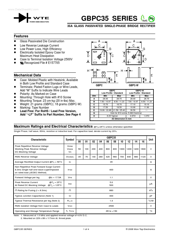 GBPC3510W