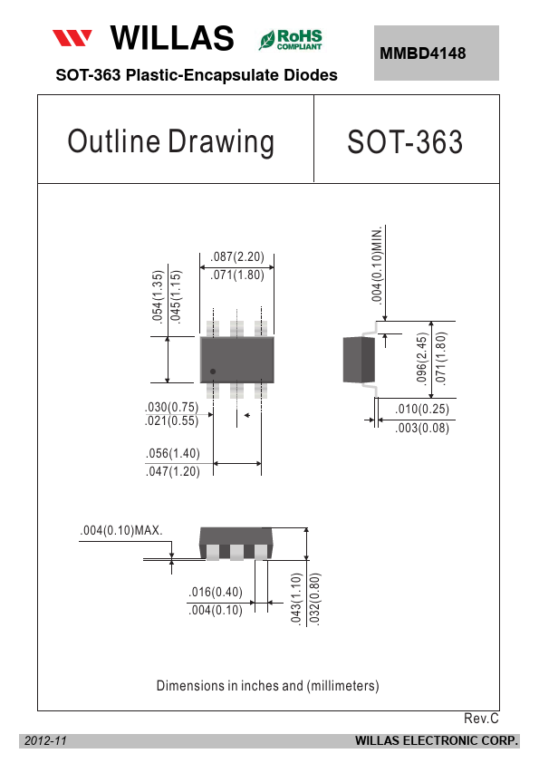 MMBD4148TW