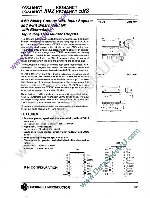 KS74AHCT593