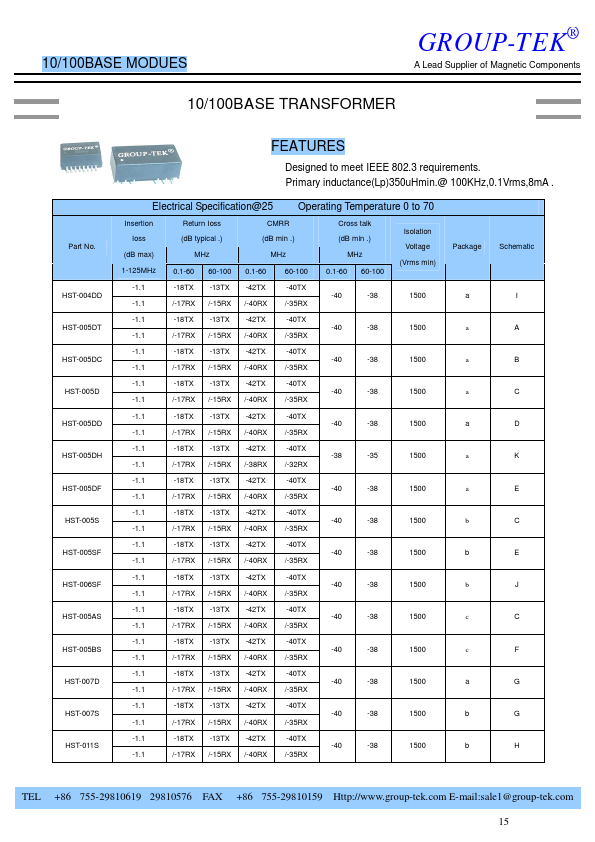 HST-005D