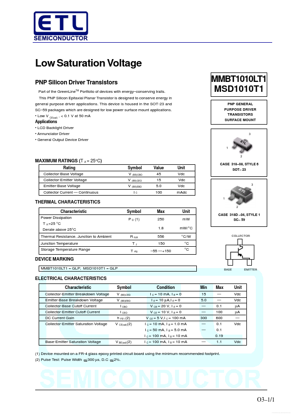 MSD1010T1