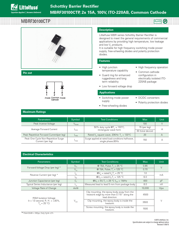 MBRF30100CTP