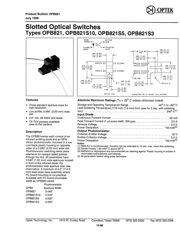 OPB821