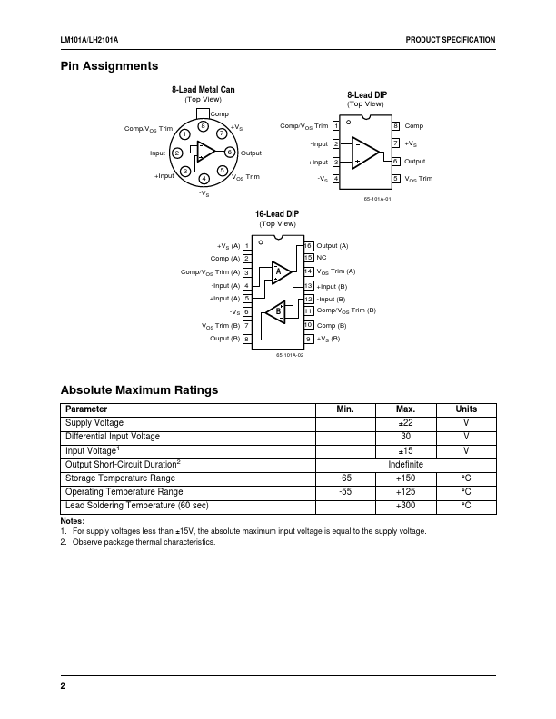 LM101A