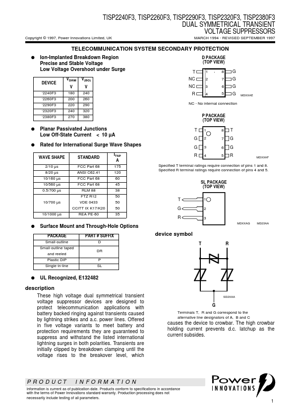 TISP2380F3