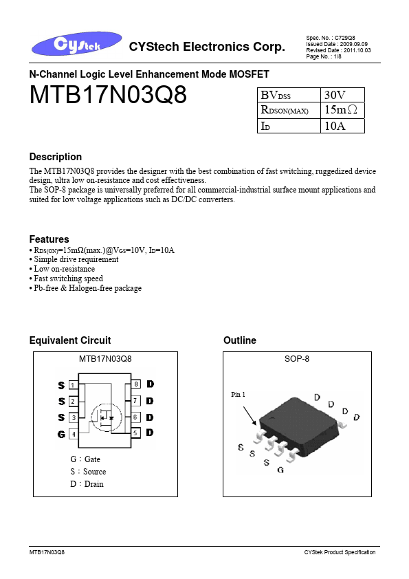 MTB17N03Q8