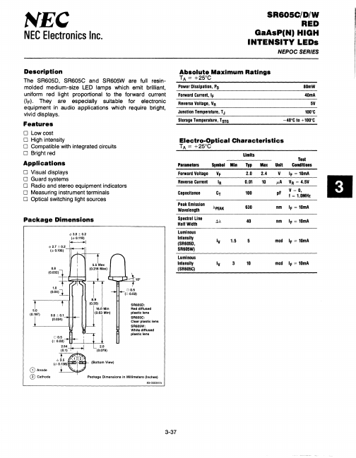 SR605W