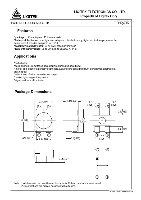 LUROS9553-4-TR1